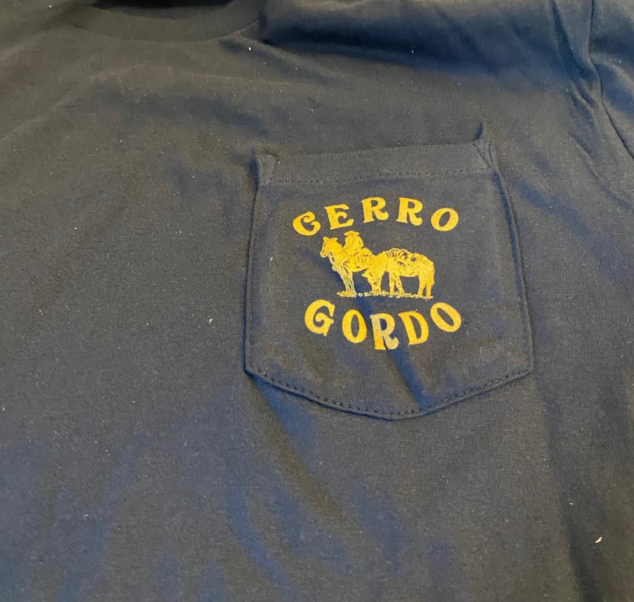 Cerro Gordo Black Pocket TShirt