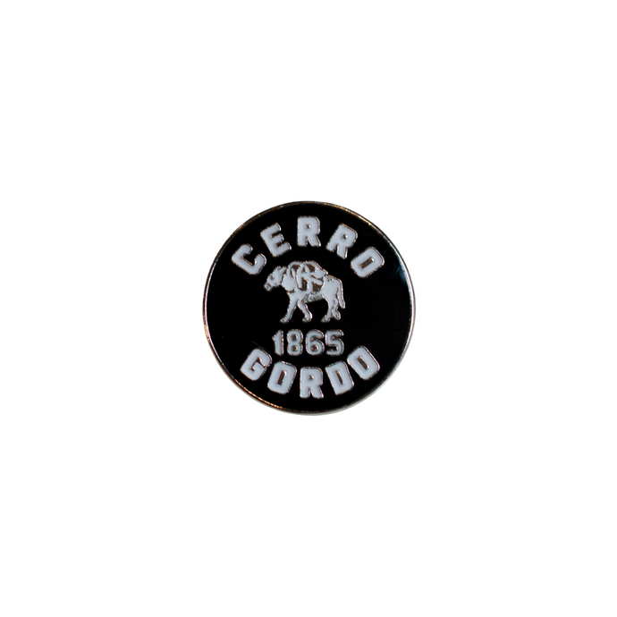 Cerro Gordo 1865 Logo (Mule) Pin