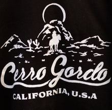 Load image into Gallery viewer, Cerro Gordo California Hoodie (Black) [GLOW IN THE DARK]