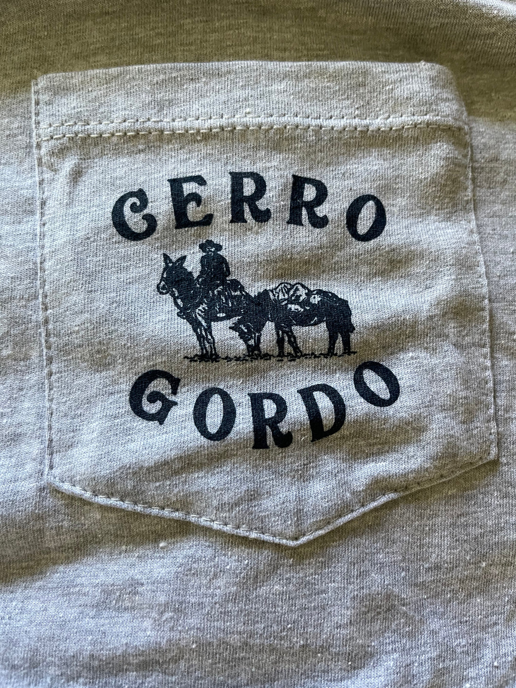 Cerro Gordo Pocket Tee (Grey)