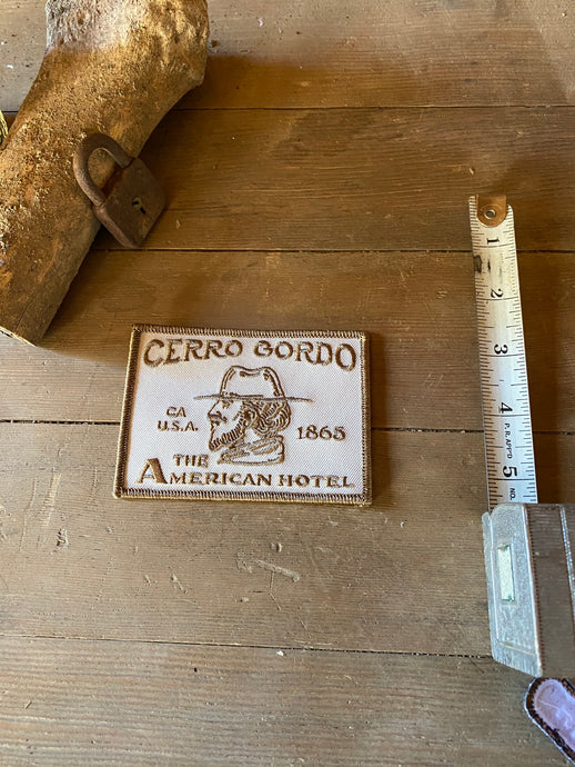 American Hotel Cerro Gordo Patch